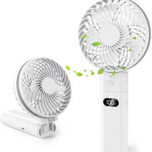Handheld Fan White Mini